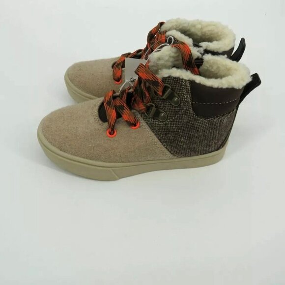 Cat & Jack Toddlers Cozy Fleece-Lined High-Top Boots 11 NWT - Picture 2 of 5